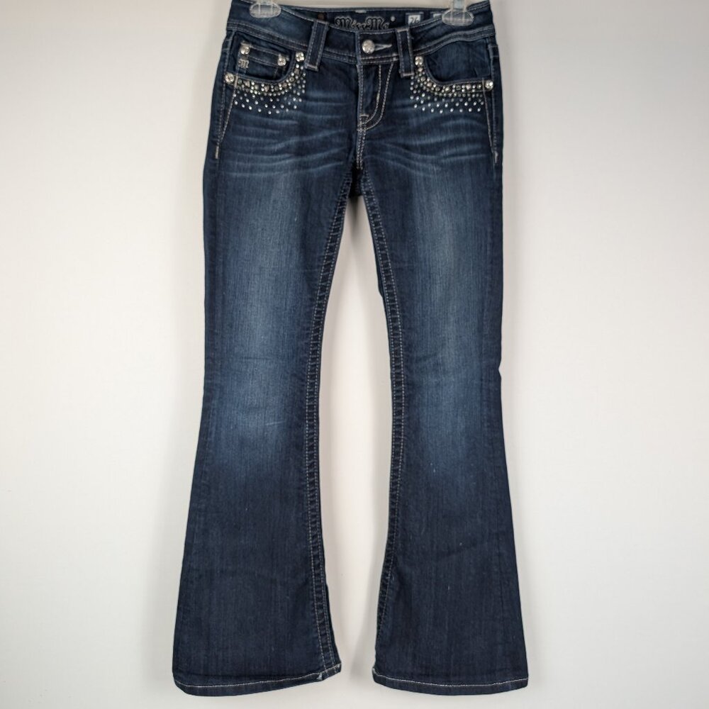 Miss Me Flare Blue Jeans Sie 26 31 inseam
